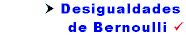 Desigualdades de Bernoulli