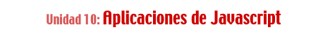 Aplicaciones de Java Script